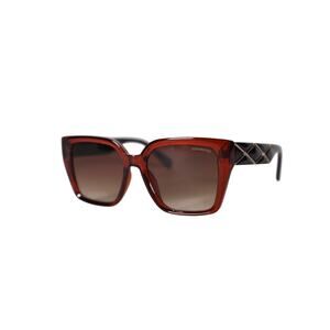 Steve Madden POPPYN Oversized Square Sunglasses – Brown / Brown Gradient – NWT